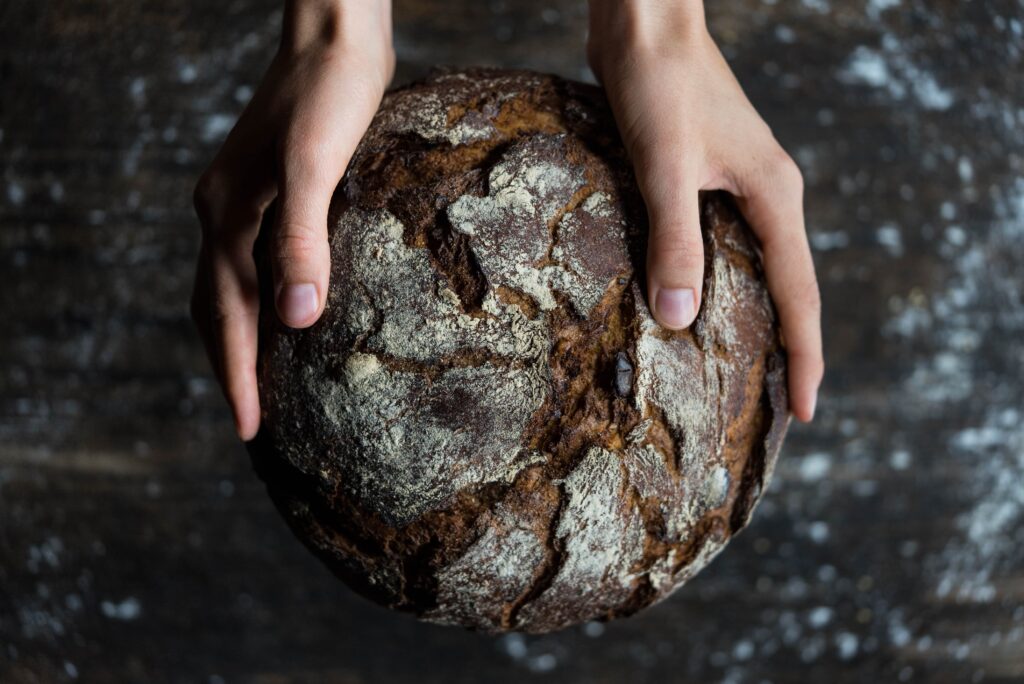 stålbagning brød